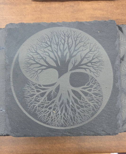 Assorted Slate Drink Coasters