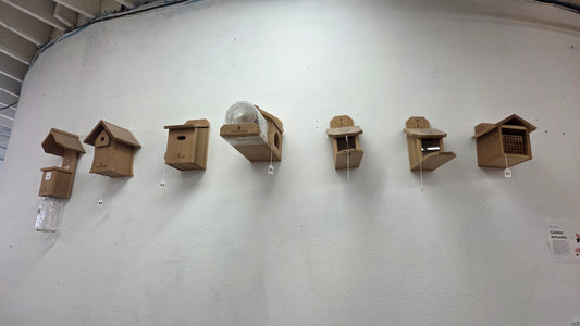 Assorted Bird and Squirrel Houses and Feeders