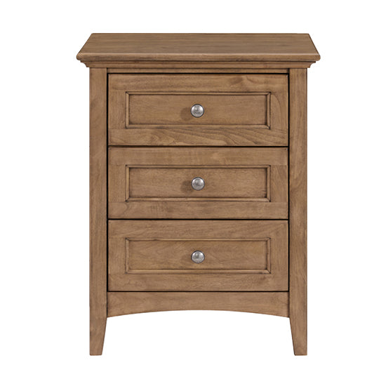 McKenzie Wide 3–Drawer Nightstand
