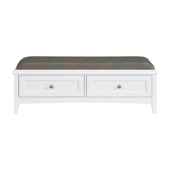 McKenzie 2–Drawer Bench