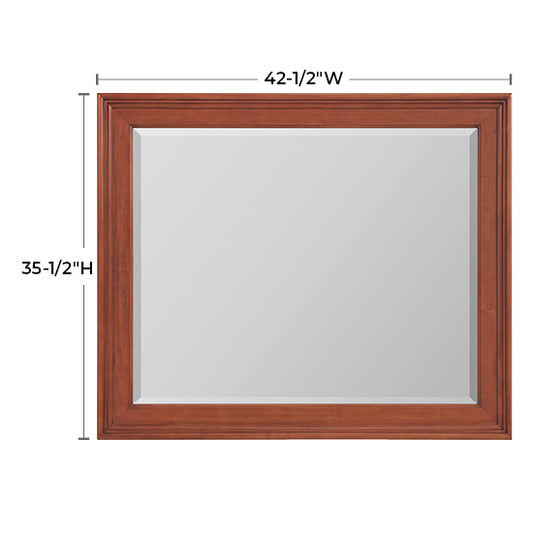McKenzie Beveled Retangular Mirror