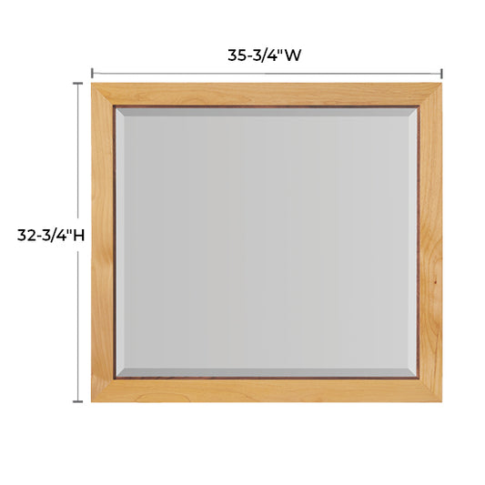 Beveled Rectangular Mirror - Small