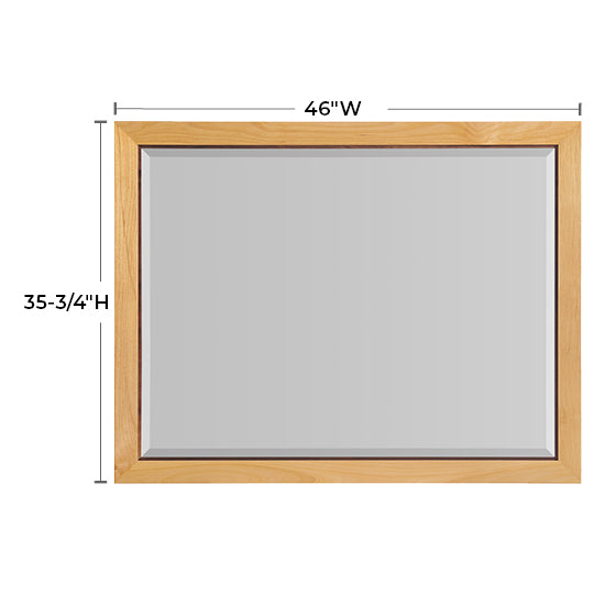 Beveled Rectangular Mirror - Large