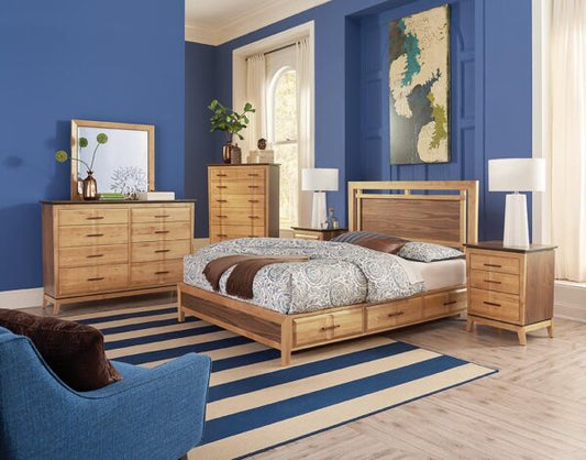 Addison Queen Panel Storage Bed