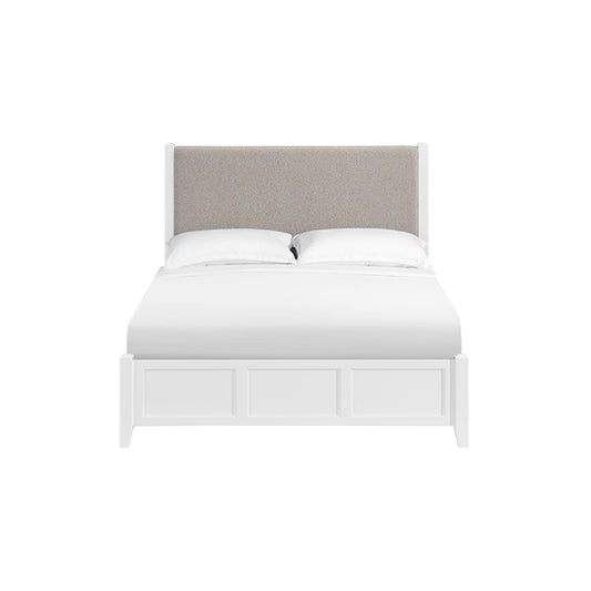 McKenzie King Upholstered Panel Bed