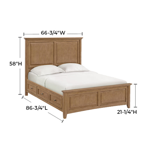 McKenzie Queen Premier Storage Bed