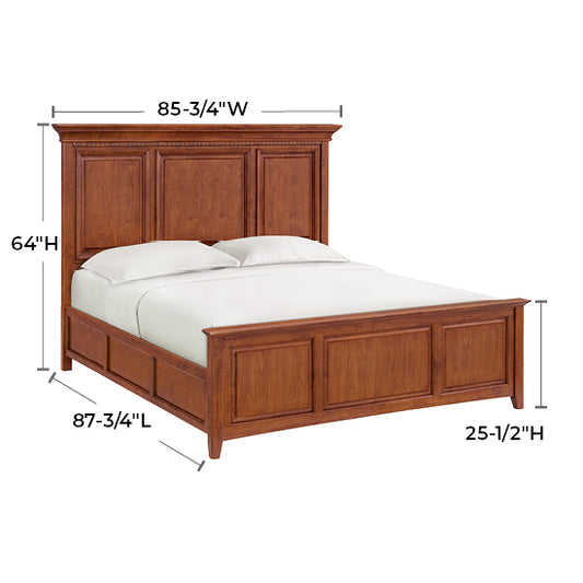 McKenzie King Grand Bed