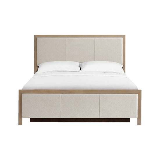 Bailey King Upholstered Panel Storage Bed