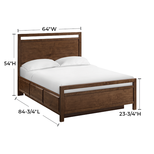 Virginia Queen Storage Bed