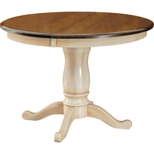 Maple Traditional 48"x48" Round Solid Top Build-A-Table