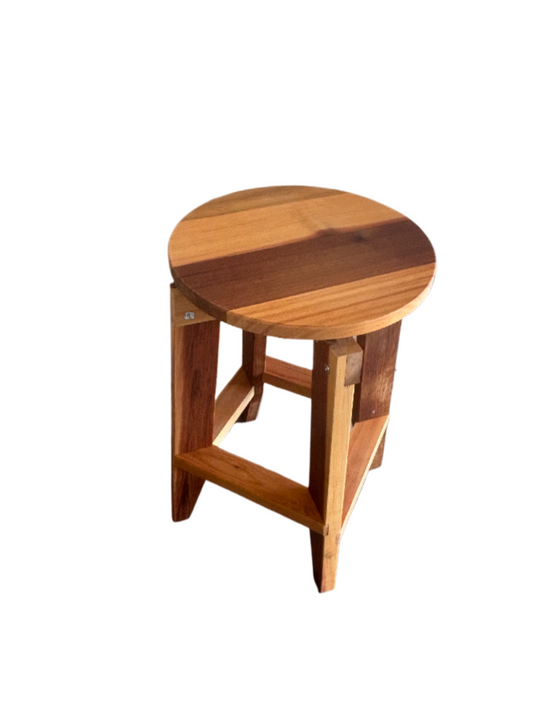 Cedar Bistro Swivel Barstool