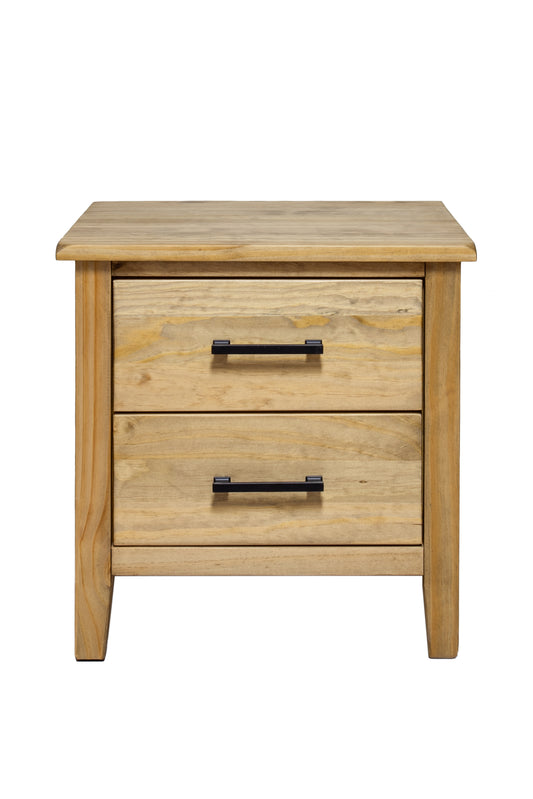 Hazel 2-Drawer Nightstand