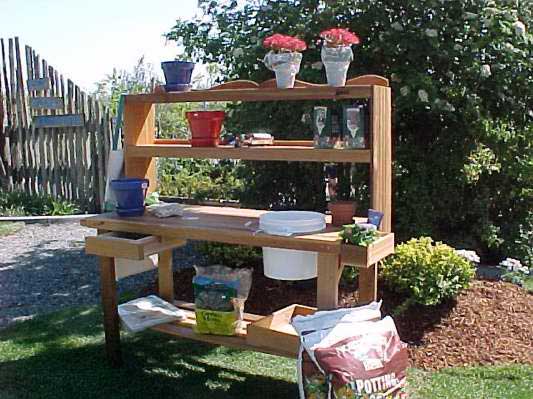 Master Gardener's Potting Bench