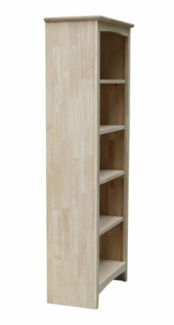 Parawood 24"W x 60"H Shaker Bookcase