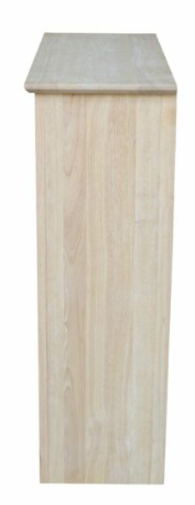 Parawood 32"W x 36"H Shaker Bookcase