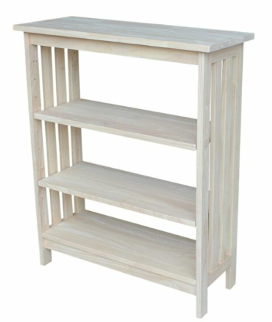 Parawood 30"W x 36"H Mission Bookcase