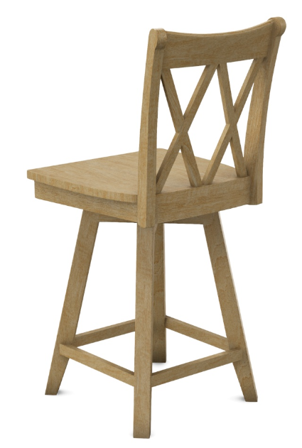 XX Back Swivel Counter Stool - 24"