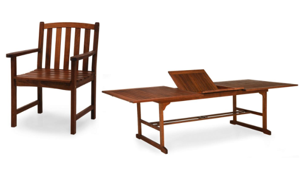 Lancaster Outdoor 7pc Dining Set
