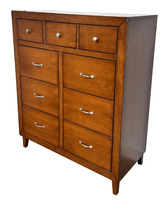 Customizable Mid-Century 9-Drawer Chest