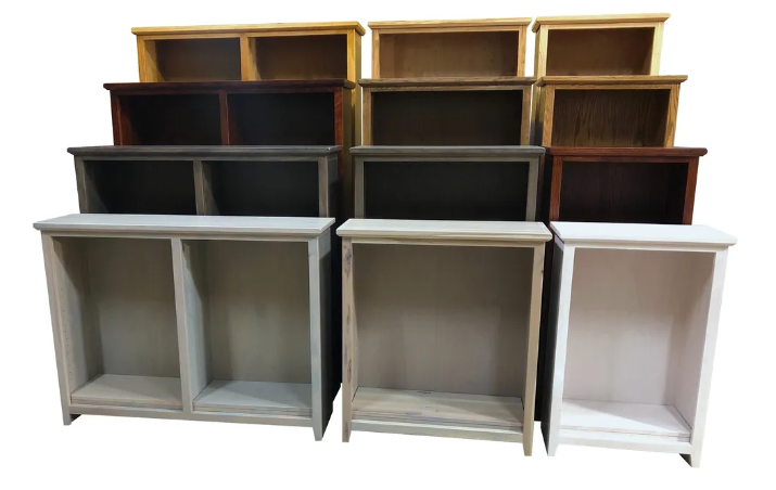 Customizable 24"W Shaker Bookcases