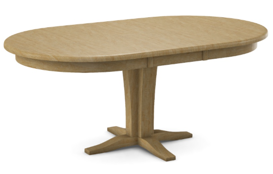Parawood 54-72" x 42" Round Extension Top w/Pedestal Build-a-Table