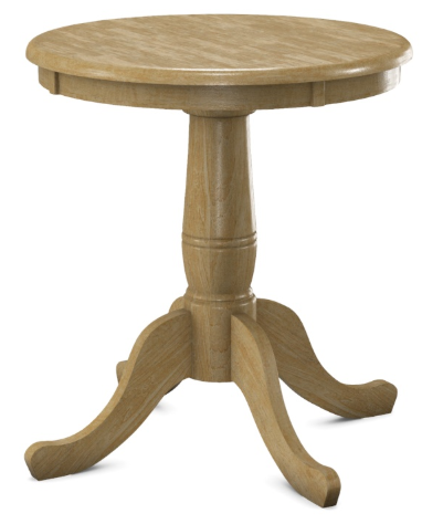 Parawood 36" x 36" Round Top w/Pedestal Build-a-Table
