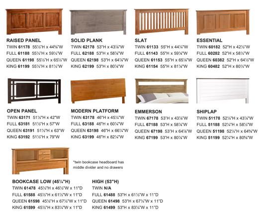 6 Drawer Elevated Storage Beds