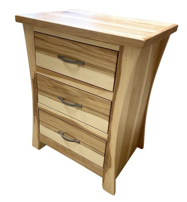 Customizable Cascadia 3-Drawer Nightstand