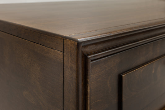 Pecan Sofa Table