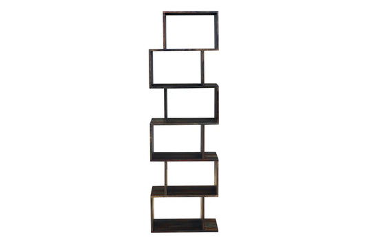 Fall River 6-Cube Bookcase - "Black Walnut"