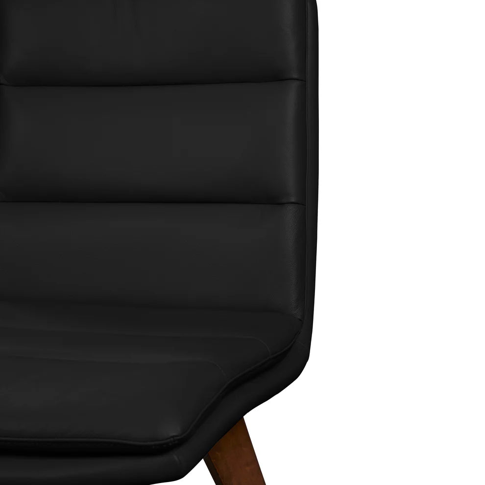 Castor Dining Chair - "Black"
