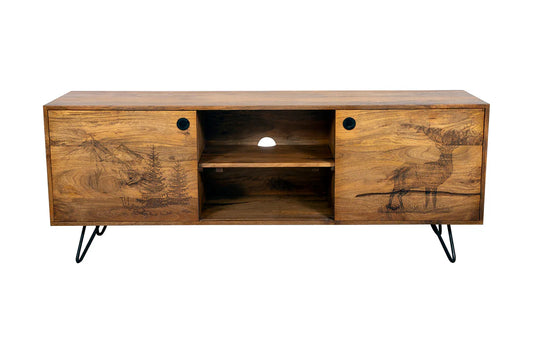 Alpine Deer TV Stand
