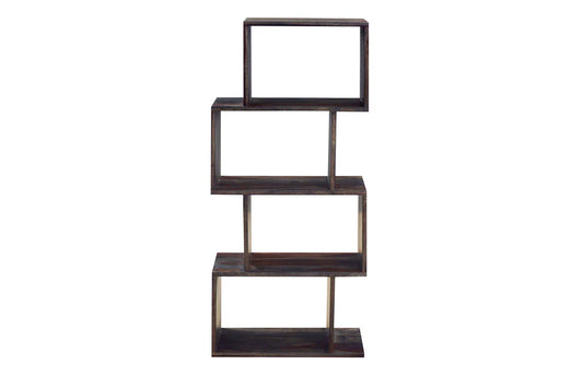 Fall River 4-Cube Bookcase - "Black Walnut"