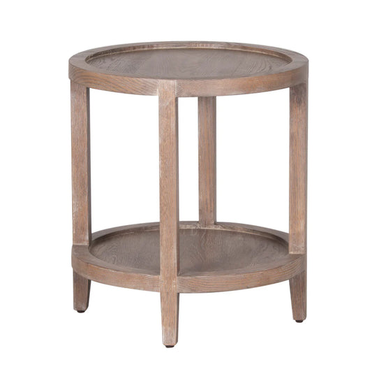 Lowell Round End Table