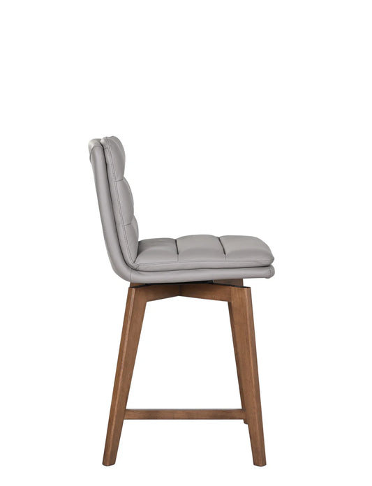 Castor Counter Chair - "Gray" - 24"