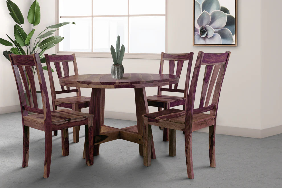 Kalispell Round Dining Table - 'Harvest'
