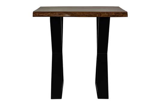 Manzanita Live Edge End Table - "Harvest"