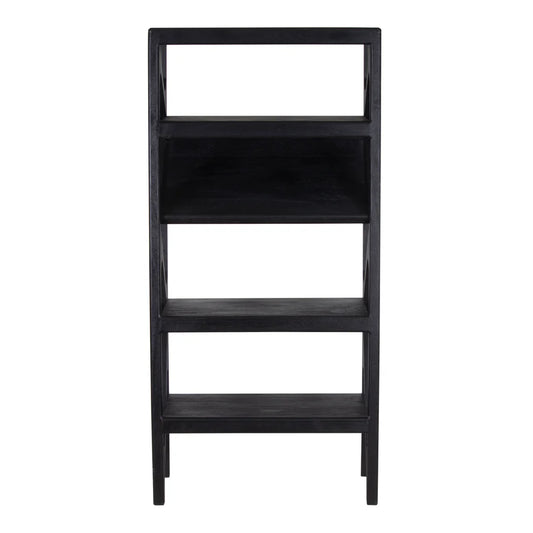 Canberra Narrow Bookcase - "Black"