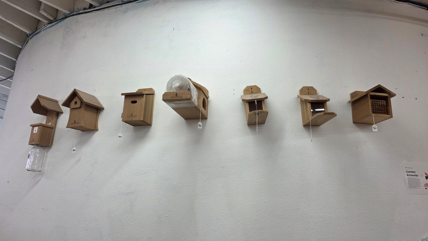 Assorted Bird and Squirrel Houses and Feeders