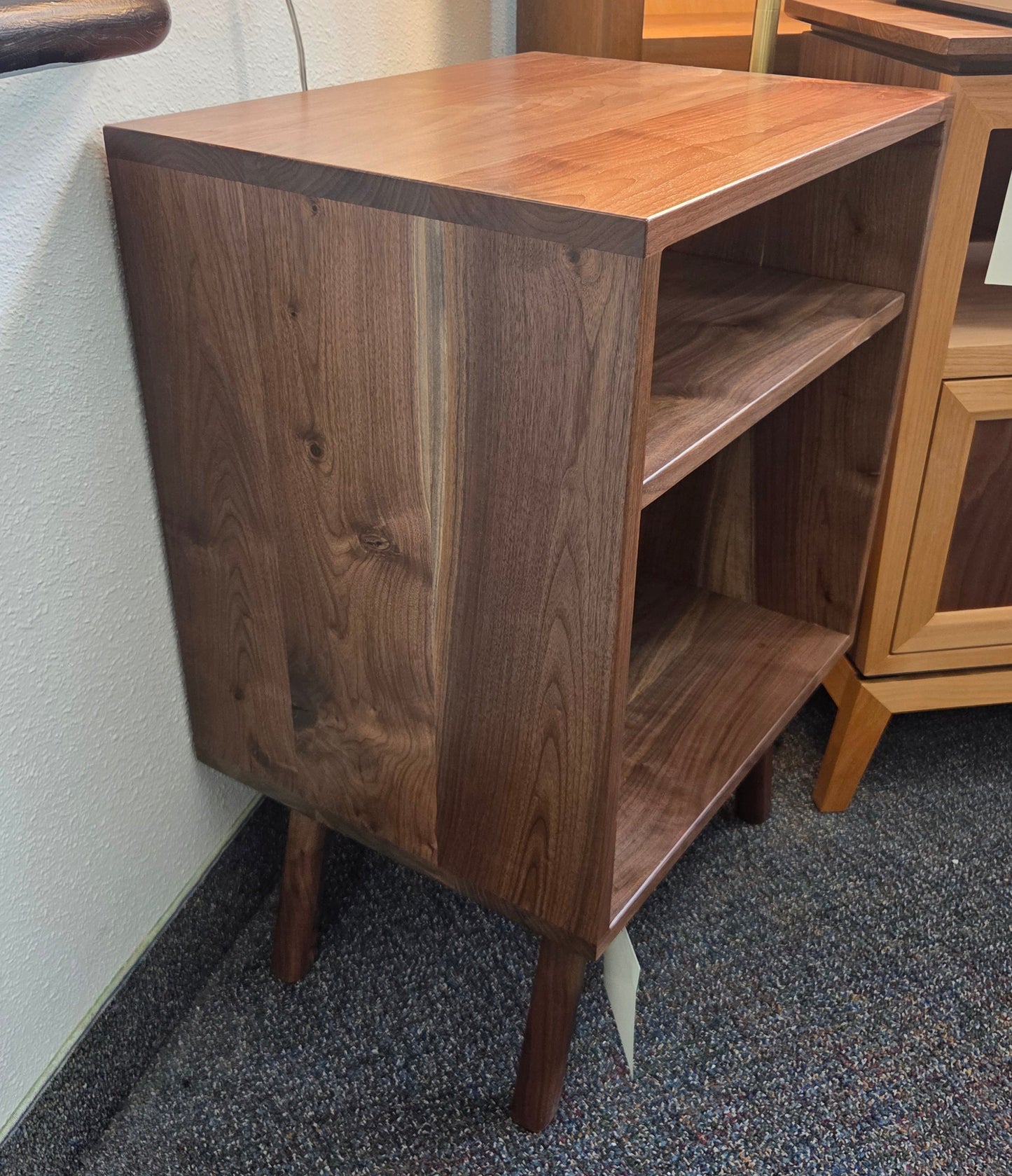 Walnut Vinyl Station