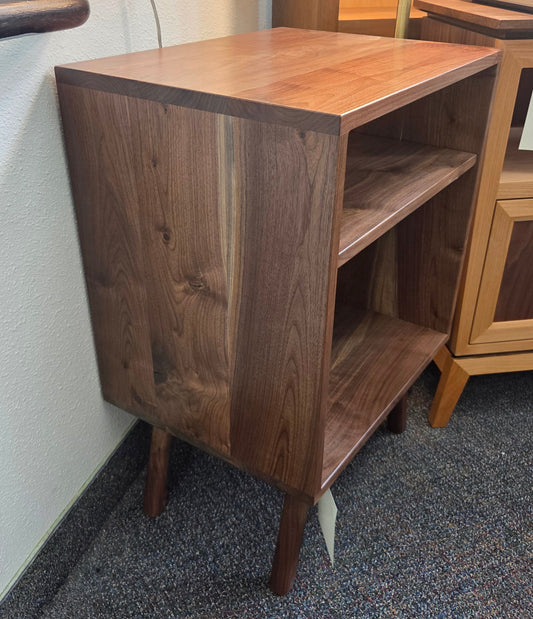 Walnut Vinyl Station