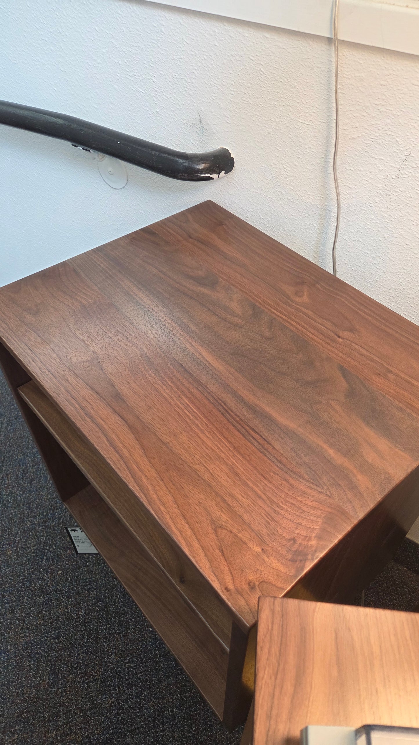 Walnut Vinyl Station