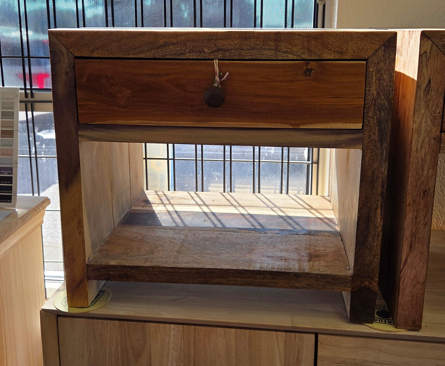 Tropical Strong "Stool" w/ Shelf and Drawer