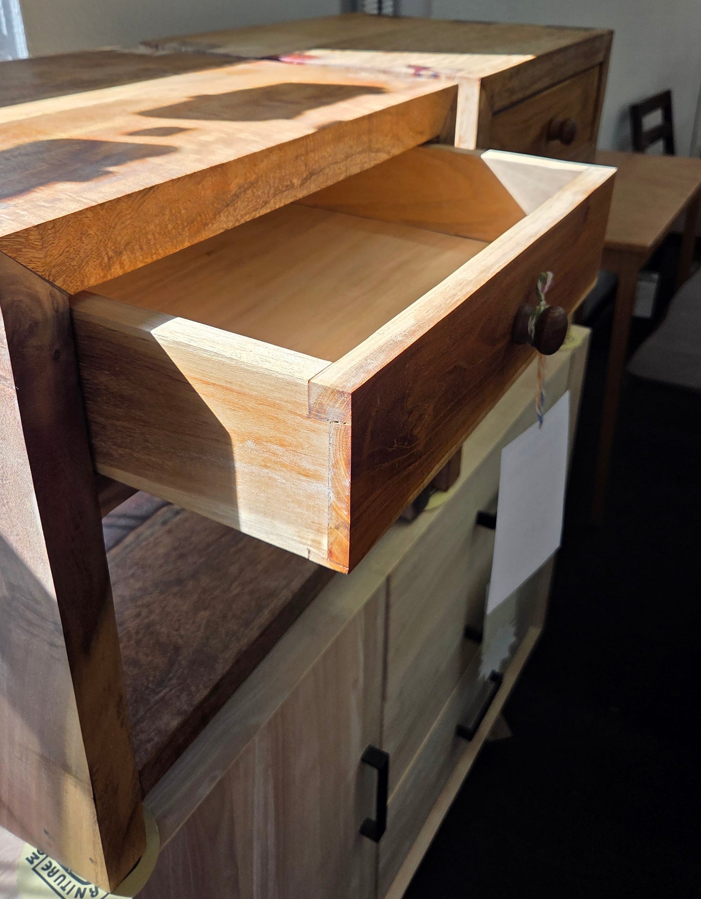 Tropical Strong "Stool" w/ Shelf and Drawer