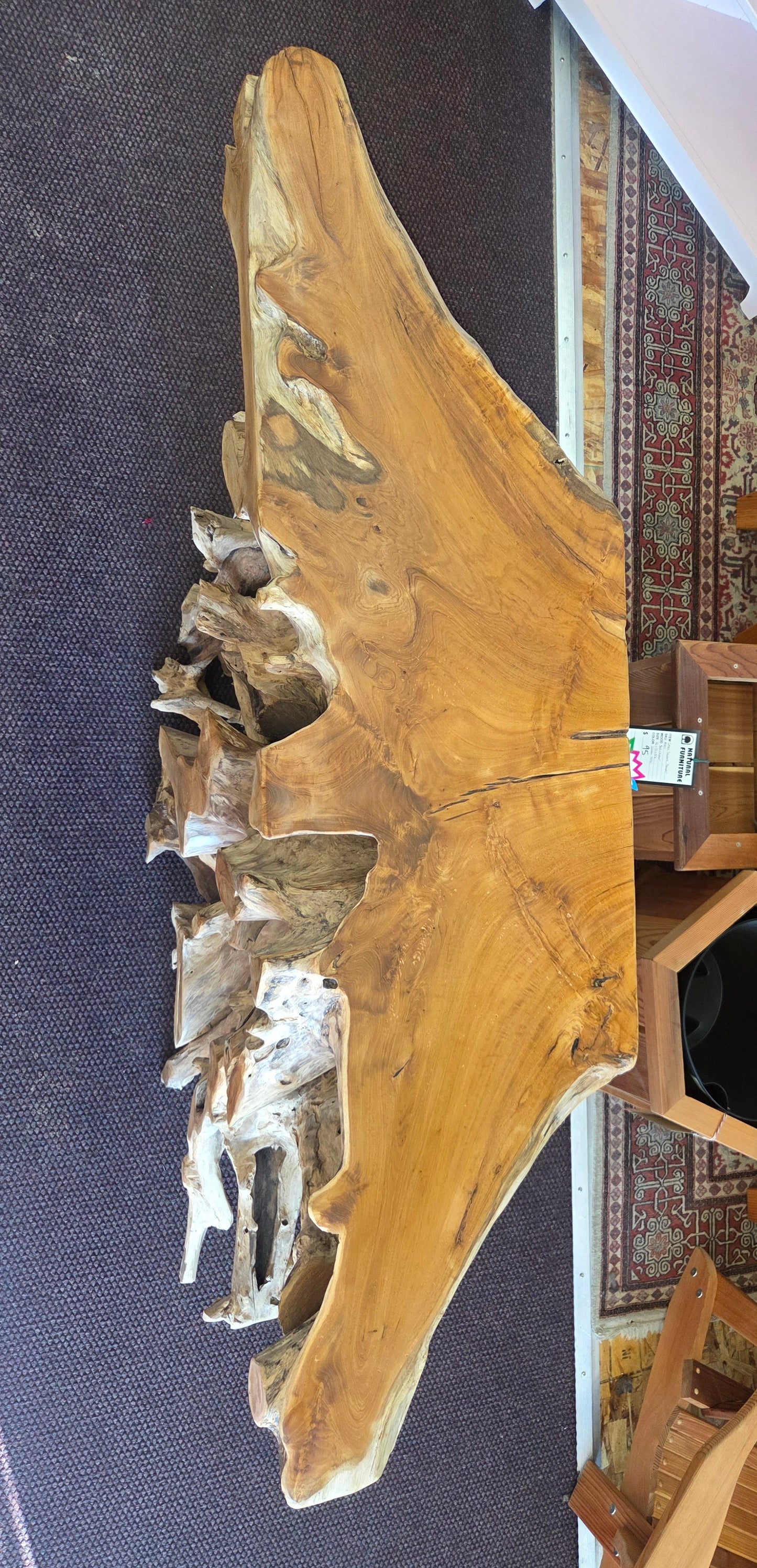 Tropical Teak Root Console Table
