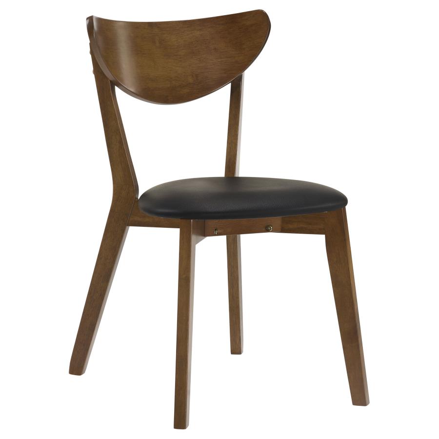 Jedda Stackable Dining Chair - "Dark Walnut"