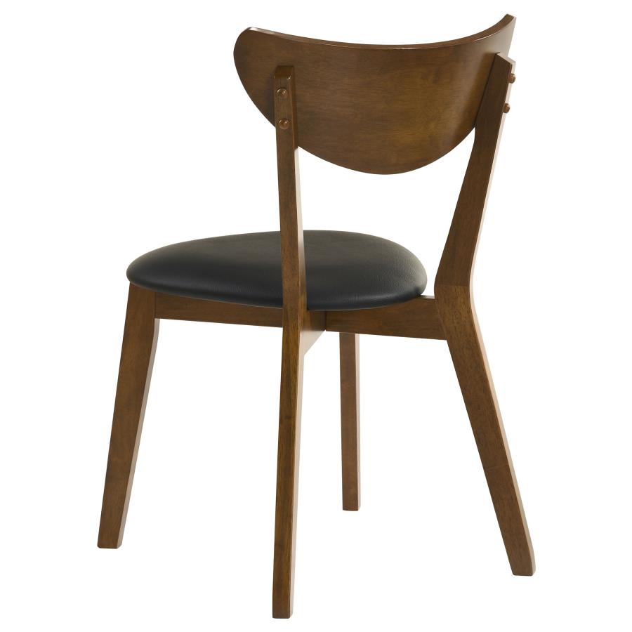 Jedda Stackable Dining Chair - "Dark Walnut"