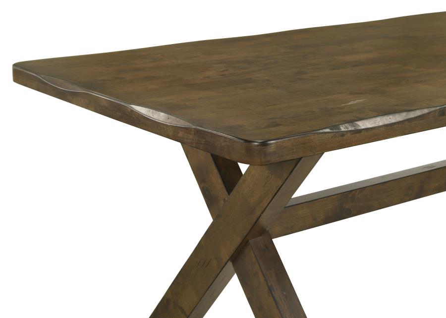 Alston Rectangular Dining Table - "Knotty Nutmeg"