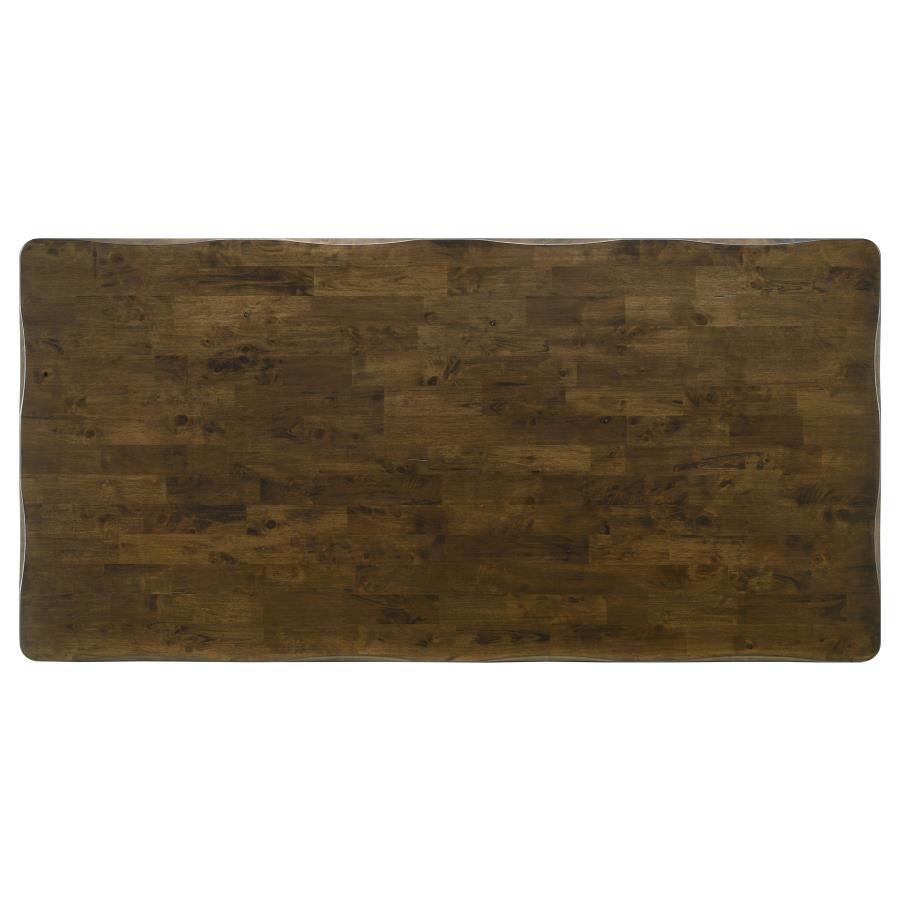 Alston Rectangular Dining Table - "Knotty Nutmeg"