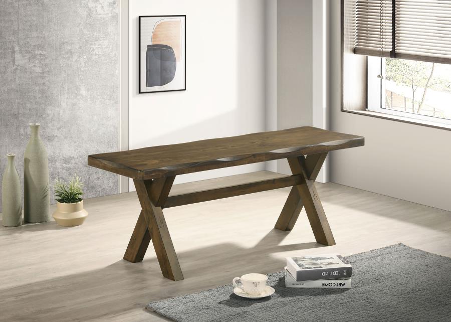 Alston Dining Bench - "Knotty Nutmeg"